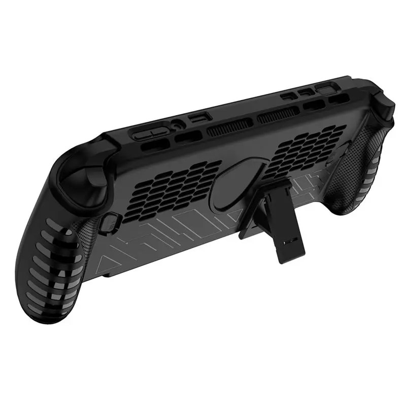 B27B 2In1 TPU Bracket Protective Case For MSI Claw 8 EX Ai+ Drop-Proof And Scratch-Resistant Soft Case