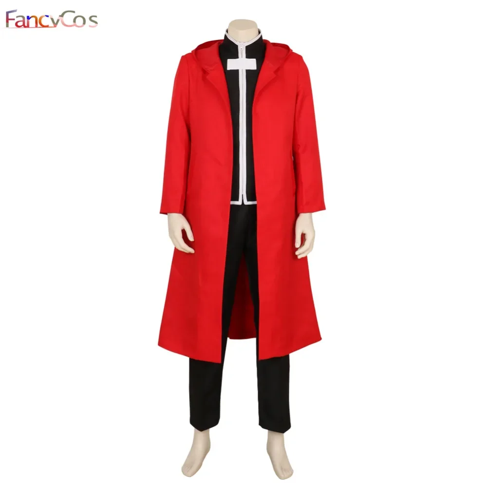 

Anime Fullmetal Alchemist Edward Elric Costume Cosplay Game Japanese Custom Made Halloween Carvinal Men & Women