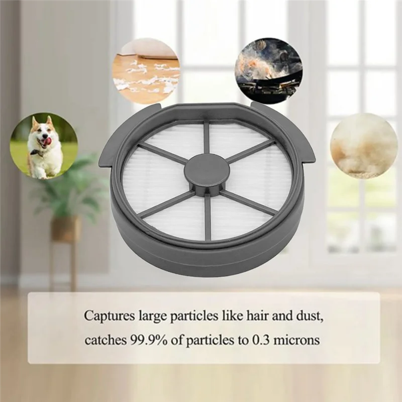 B26B 3PCS Replacement Parts for Puppyoo T12 / T12 PLUS Handheld Vacuum Cleaner Front Filter Accessories