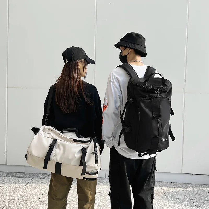 

Nylon Women's Backpack: Large-Capacity Hiking Bag, Outdoor Sports & Fitness Backpack, Minimalist Casual Shoulder Travel Bag
