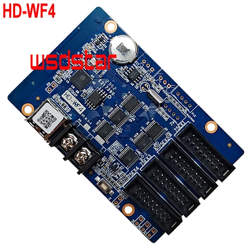 HUIDU HD2020 HD-WF4 Full Color LED Control Card 768*128 4*HUB75 WIFI RGB color asynchronous LED control card