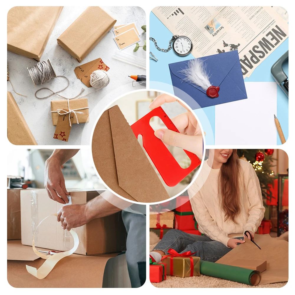 Okul Ofisi İçin Zarf Açıcı Eğme Makinesi Çok Amaçlı Paket Açıcı