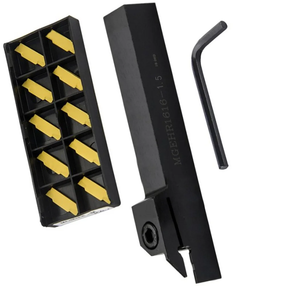 Achieve Cutting for Performance with MGEHR16161 5 for lathe Cutter Grooving Tool Holder +10PCS MGMN150G NC3020 INSERTS