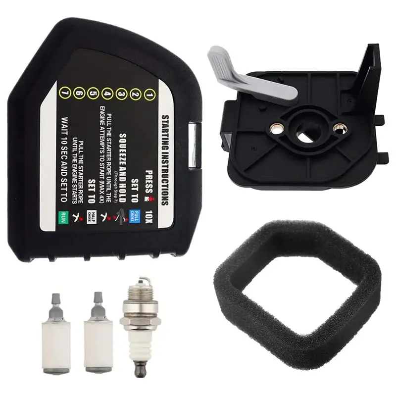 A76I-308649003 307191001 Air Filter & Cover Set For Ryobi RY251PH RY252CS RY253SS RY254BC 25CC 25.4Cc String Trimmer