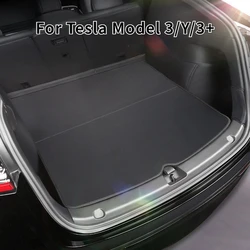 2PCS Trunk Mats for Tesla Model 3/Y/3+ Highland 2021-2025 Leather Trunk Protection Pads Tailgate Pad New Modely 2025 Accessories