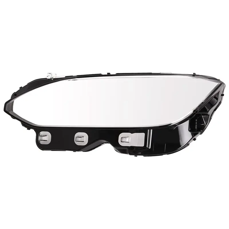 

A65P-Car Front Headlight Cover Headlamp Lamp Shell Mask Lampshade Lens Plexiglass For Volvo S90 S90L 2016-2022