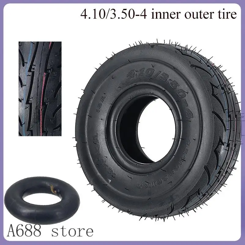 

Пневматическая шина 4.10/3.50-4 (камера и покрышка) для самоката