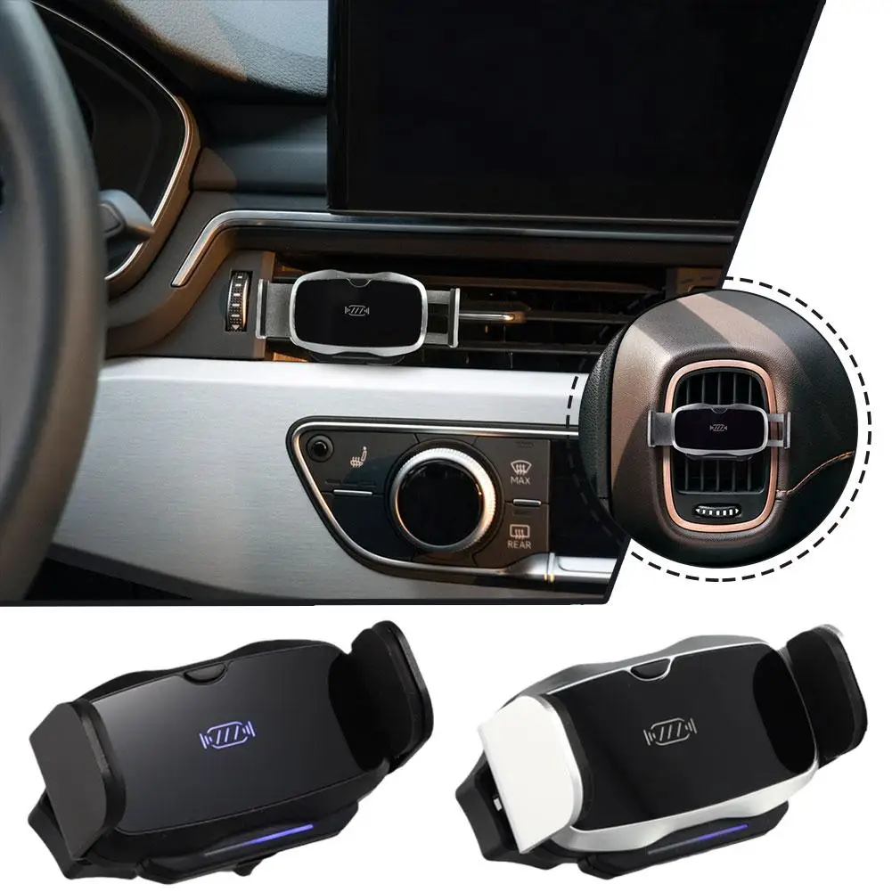 Car Electric Phone Holder In Car Automatic Air Vent Mount Stand Universal Mobile Phone Holder For IPhone 14 For Samsung Y1T9