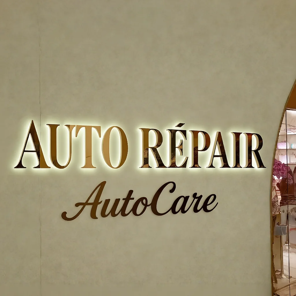 Custom Led Light Sign Letters Signage Business Wall Shop Behind Acrylic English Decorative Signboard Letter Luminous Neon Logo