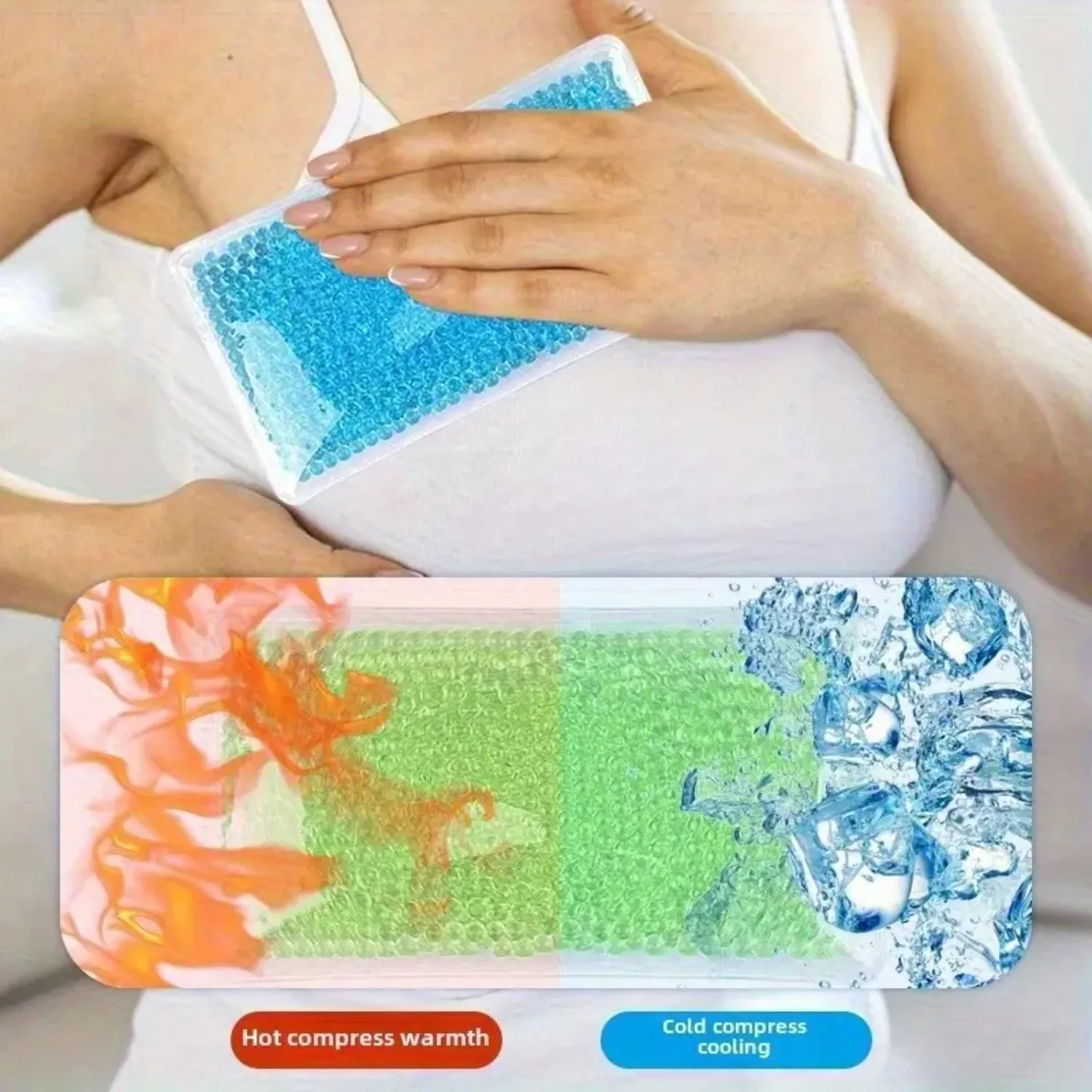 Reusable Hot Cold Pack for Cooling Relief Gel Ice Pack & Heat Relax Pad Instant Pain Relief For Neck Back Body Care Tools image 4
