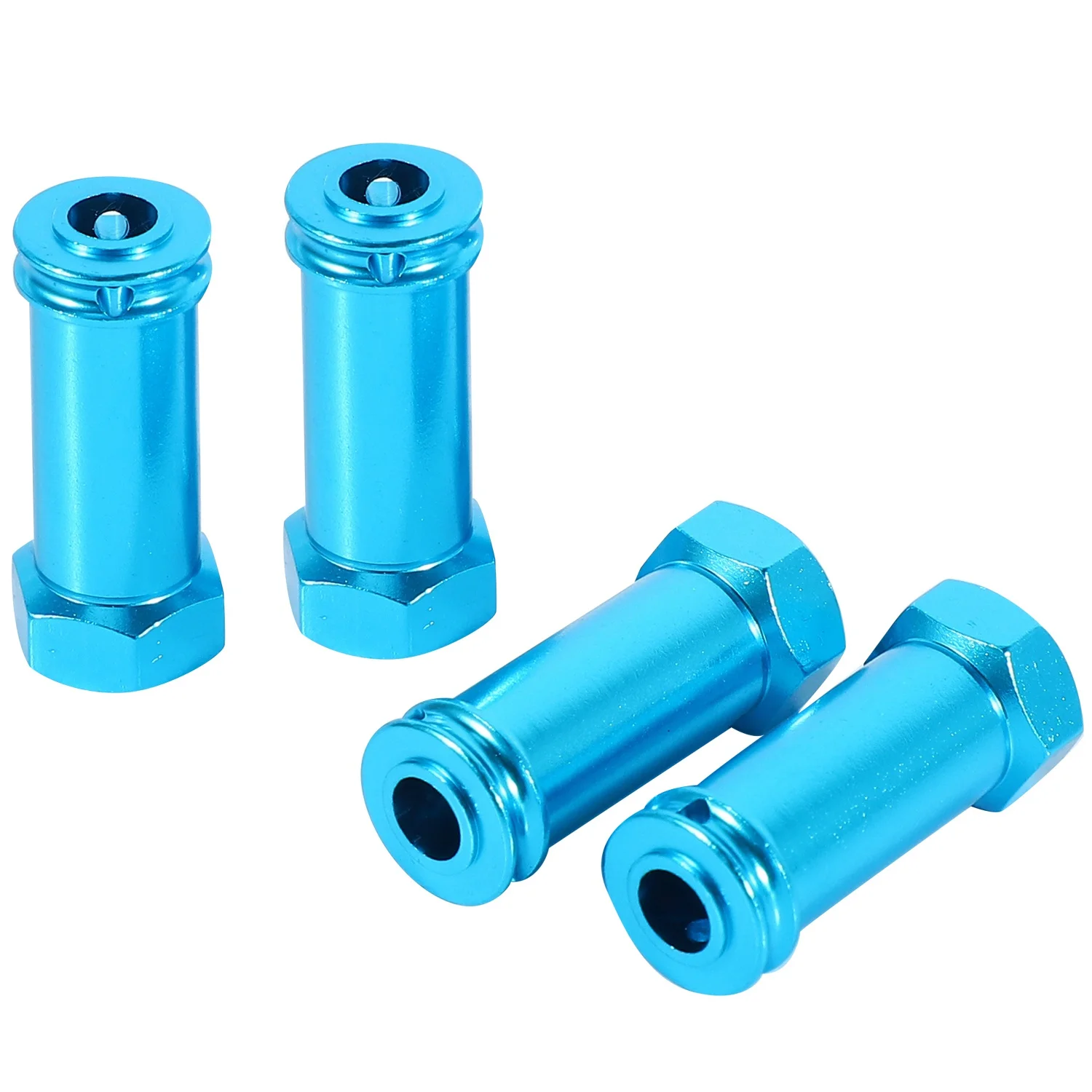 At12 alumínio 12mm hex hub 24mm adaptador de extensão roda espaçador ampliador para 1/18 wltoys a959 peças atualização caber a949 a969 a979 rc
