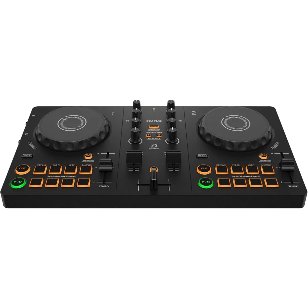 وحدة تحكم DJ مدمجة ثنائية القناة من Pioneer DJ DDJ-FLX2