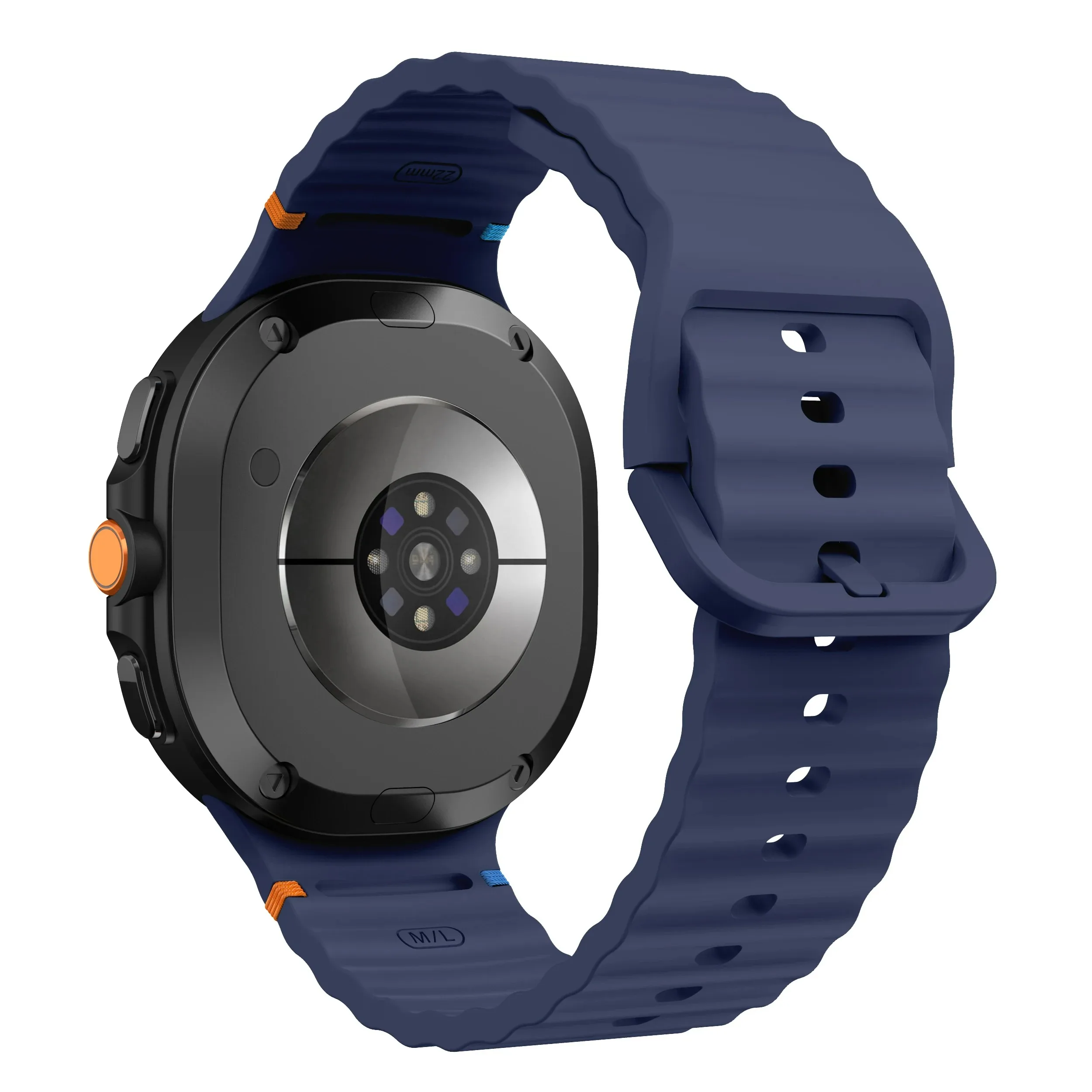 Cinturino in morbido silicone per Samsung Galaxy Watch 8 44mm 40mm Classic 46mm Cinturino originale ufficiale Correa per Galaxy Watch 8 Band