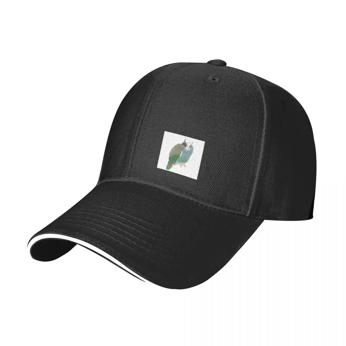 Pionus Parrot Watercolour Baseball Cap hard hat Bobble Hat Kids Hat Mens Caps Women's