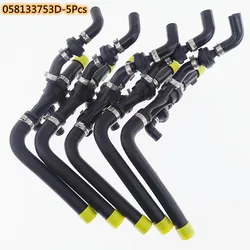 SCJYRXS Qty 5 Exhaust Ventilation Vacuum Tube Check Valve 1.8T 058133753D For VW Passat B5 Seat Audi A6 S6 A4 S4 058 133 753D
