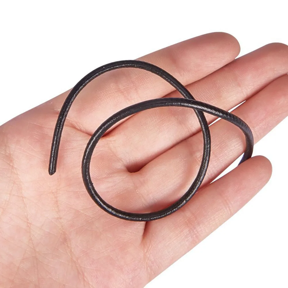 

1 Roll Cowhide Rope Jewelry Making DIY Accessory Durable Black Long-Lasting Bracelet Necklace Cord Cowhide Rope