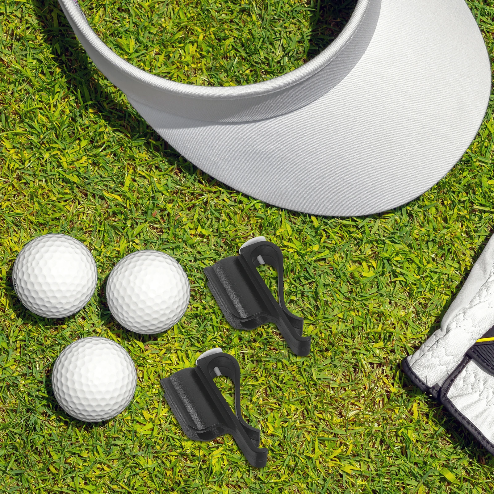 

4Pcs Golf Club Clips Putter Holders Easy to Carry Suitable for Various Occasions Putter Holder for Golfing Bag