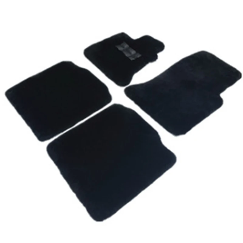 Luxury Jingfan Full Set 100% Australian Pure Wool Waterproof Dustproof Non-slip Easy-clean Punched 35mm Thick Car Mats