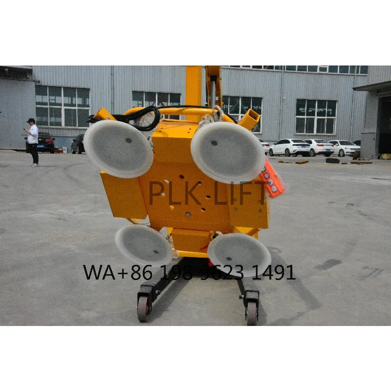 360° Rotation Manual Rotary Vacuum Suction Cup Lift Professional Lifting Tool for Modern Decoration Project