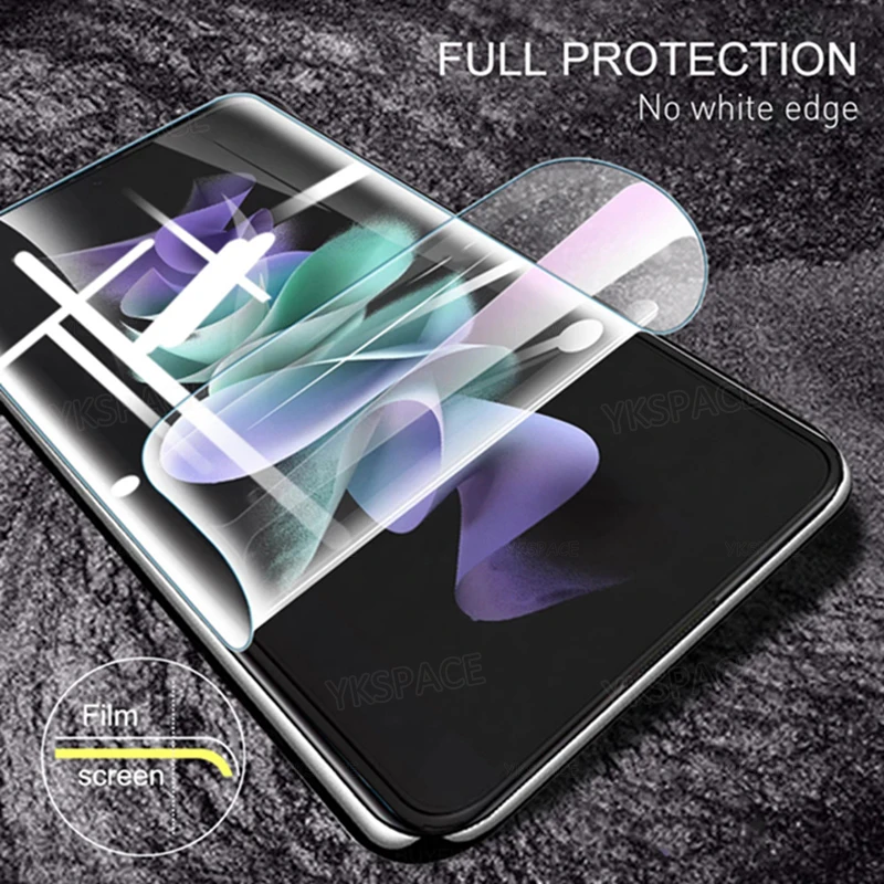 Vorder- und Rückseite Mattierte Hydrogel-Folie für Samsung Galaxy Z Flip 8 7 FE 6 5 4 3 HD Klare Weiche Displayschutzfolie Anti-Fingerabdruck – Detail 19