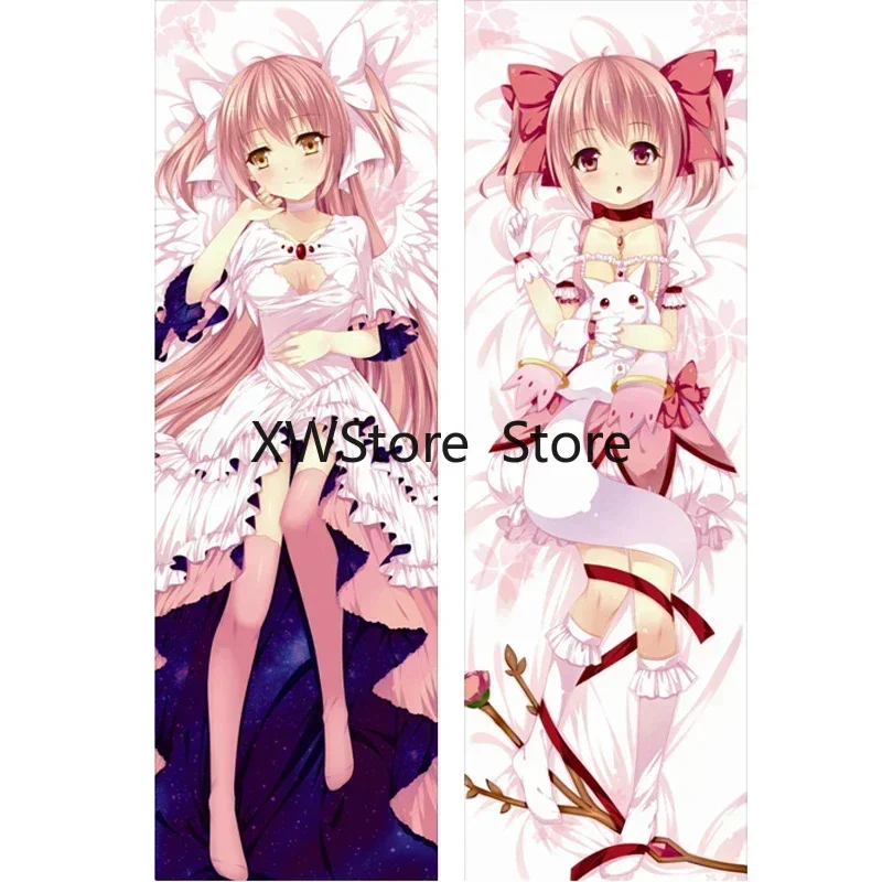 New Style Anime Puella Magi Madoka Magica Pillow Case Dakimakura Otaku Waifu Hugging Body Throw Pillowcase Bedding Decor Gift