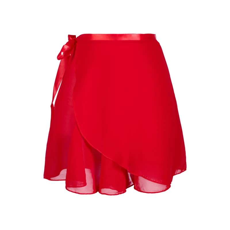 Adult Chiffon Ballet Tutu Dance Female Skirt Girls Gymnastics Wrap Skirt Training Ballet Skirts Falskirts Ballet Dance Skirt