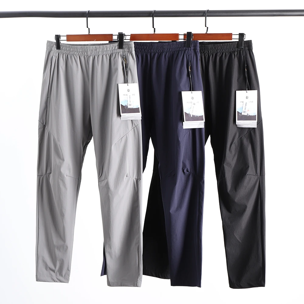 

Мужские летние цветные универсальные легкие спортивные повседневные брюки с эластичной резинкой на талии Outdoor Mountain Series 3D Cut