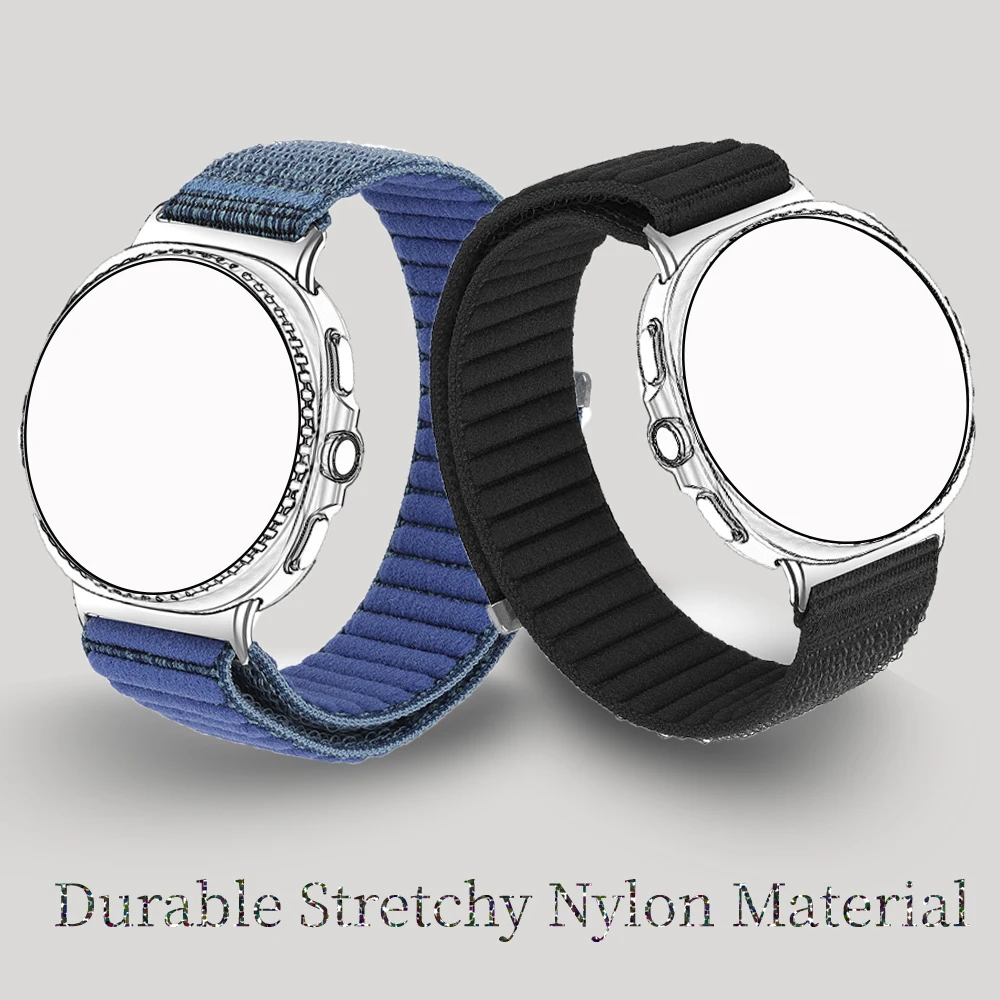 Нейлоновый ремешок для Samsung Galaxy Watch 8, 40 мм, 44 мм, плетеный удобный дышащий ремешок для Galaxy Watch 8, классические аксессуары 46 мм