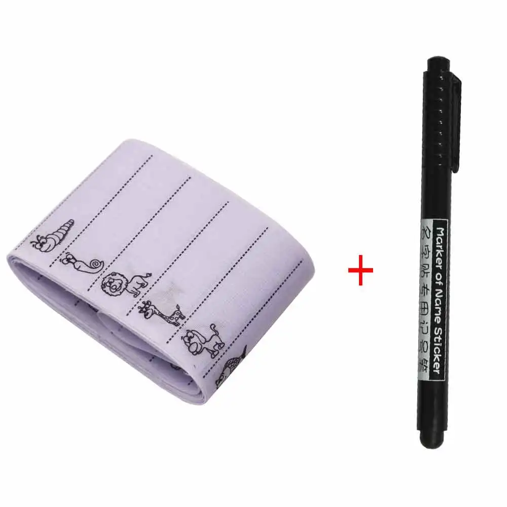 

100pcs/pack White Washable Iron on Name Labels Garment Fabric Tags For Marker Child Clothing Labels Sewing Accessories