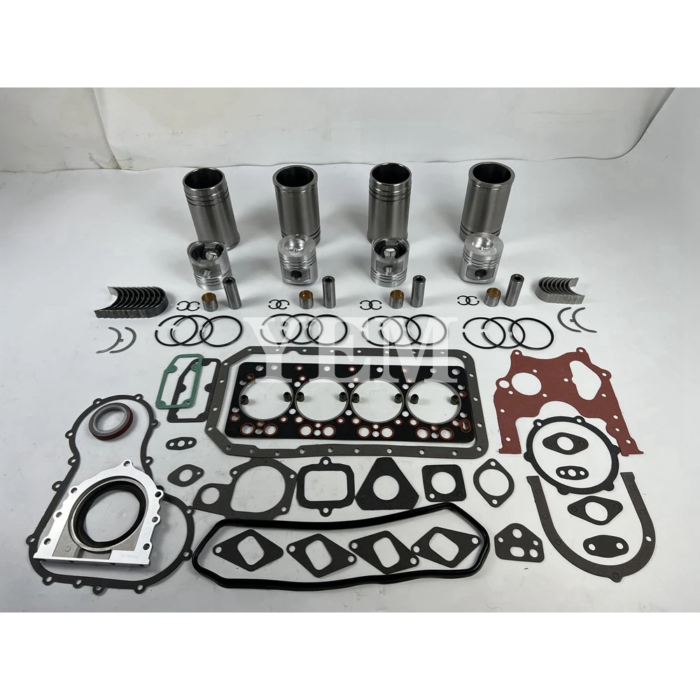 For Yunnei Machine Engine YN27 Overhaul Rebuild Kit With Gasket Set Bearing