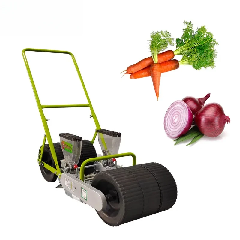 NEWEEK Alfalfa Chia Small Grass Cabbage Spinach Hand Push Manual Seeder