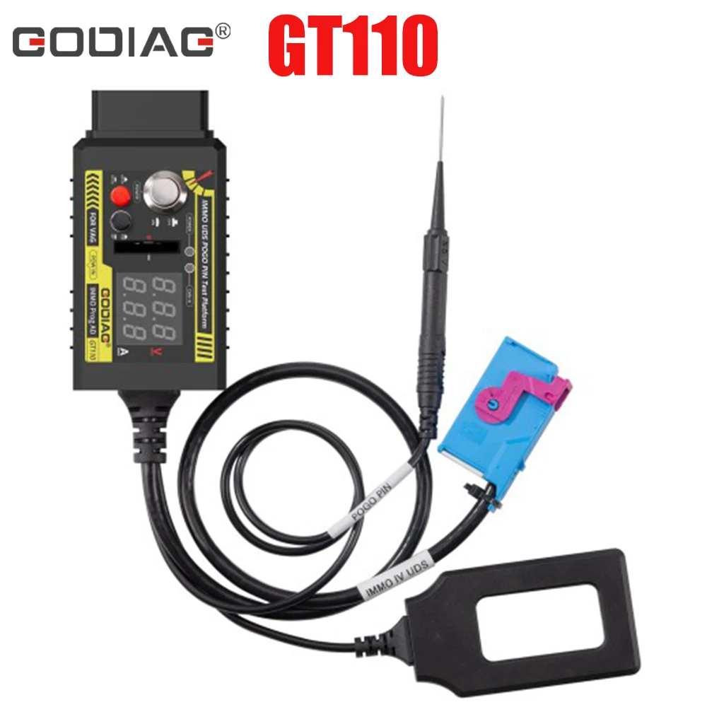 GODIAG GT110 GT111 GT112 VAG IMMO Prog for VW /Audi /Skoda /Seat 2nd 3rd 3.5th 4th Generation Dashboard IMMO Key Matching Test