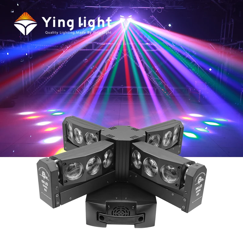 12 Eyes Led Cross Moving Head Light 12pcs*10w Dj Bar Rotating Moving Head Beam Lights