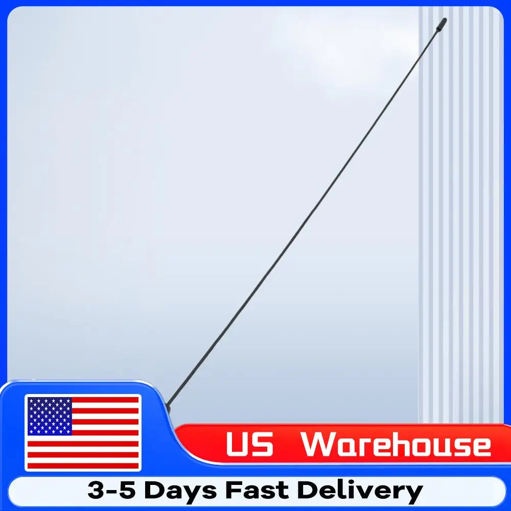 RH771S 144/430MHz Dual Band VHF UHF Titanium Alloy Whip Portable Walkie Talkies Antenna for Baofeng Kenwood Ham Two Way Radio