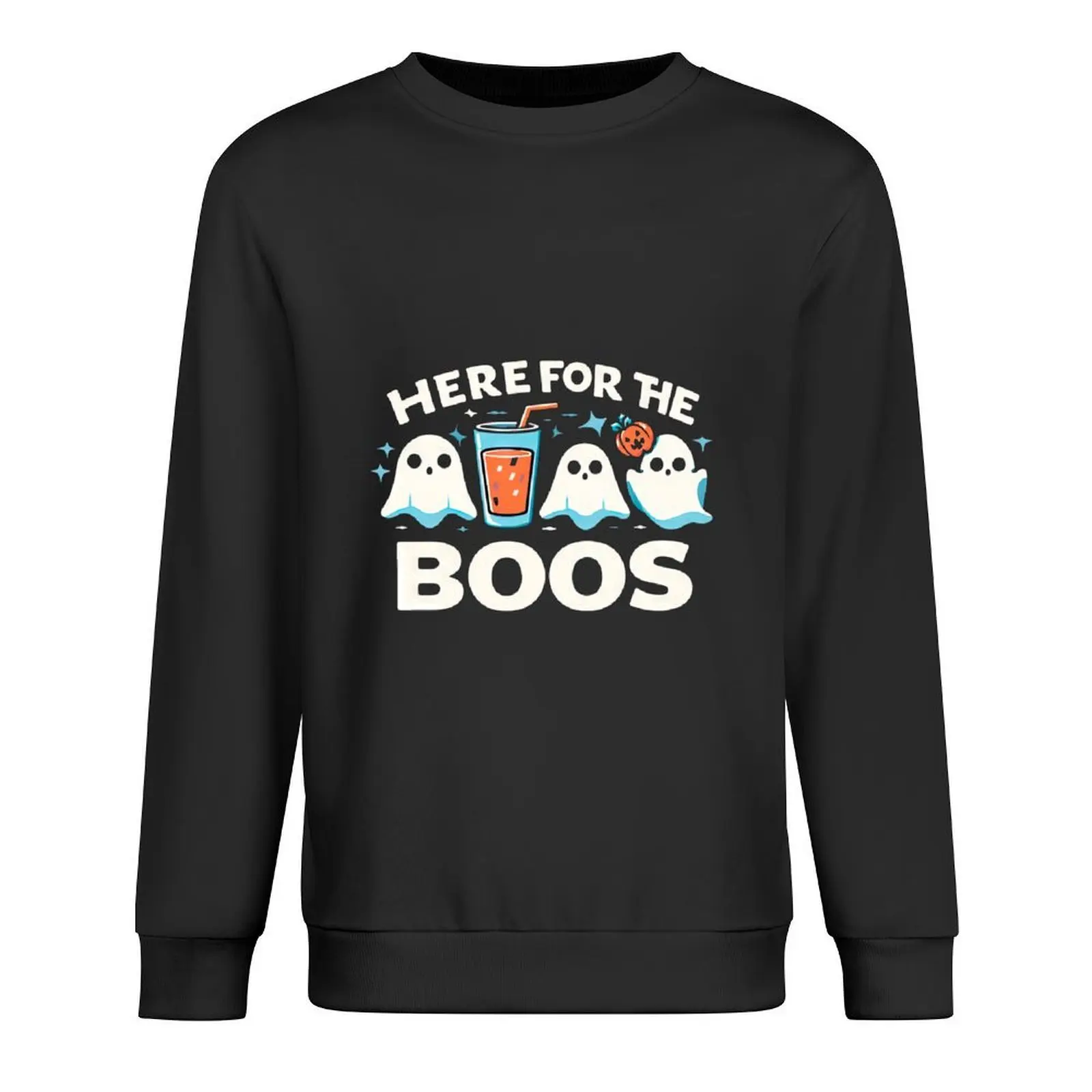 

Boo Brew Crew: Spirited Halloween Pun Pullover anime clothing japanese style tracksuits sweatshirt male