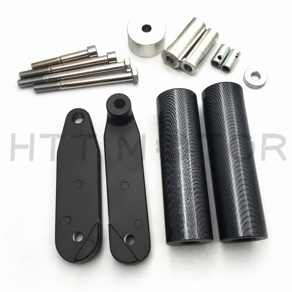 Für Kawasaki 2008-2013 Ninja 250 250R EX250 Carbon Fiber Aftermarket Motorrad Teile Kein Cut Rahmen Slider