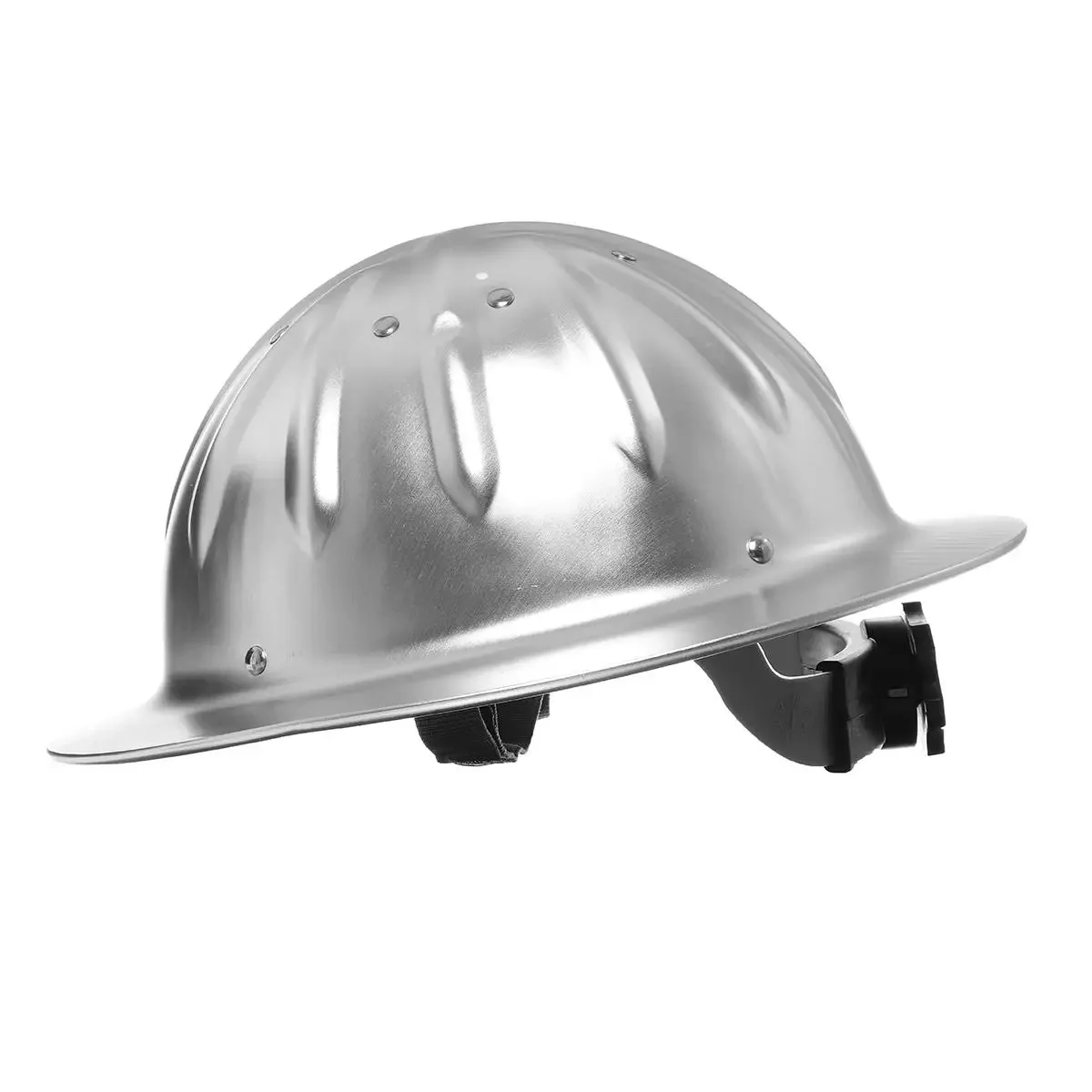 Casque de sécurité léger à bord complet en aluminium, casque de construction, protection