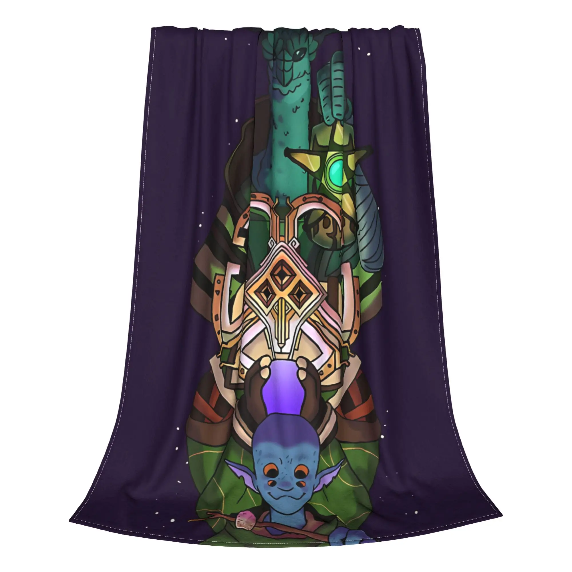 1PC Home Cutecore Explorers Outer Wilds Blanket Super Cosy Plush Home Living Room Sofa Halloween