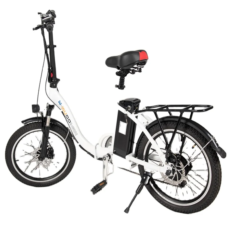 

New arrival 20'' 350w/500w electric folding bike aluminum alloy woman bicycle