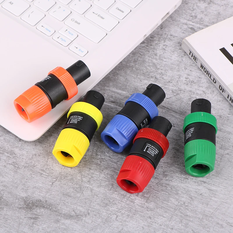 

NL4FC 4Pins Male Speakon Plug for Professional Audio Speaker Cable Connector 1Pcs