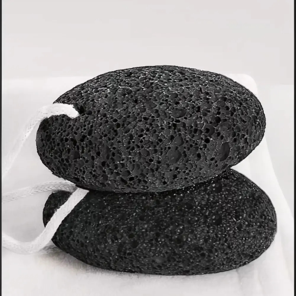 Premium Volcanic Pumice Stone For Feet Exfoliator Pedicure Scrub Tool Hard Skin Callus Remover For Smooth Feet Care Spa