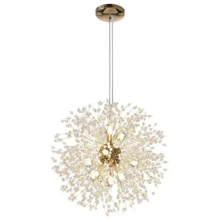 Modern Dandelion LED Pendant Light Starry Fireball Lighting Fixture for Living Room Dining Room Bedroom - Energy Efficient Starl