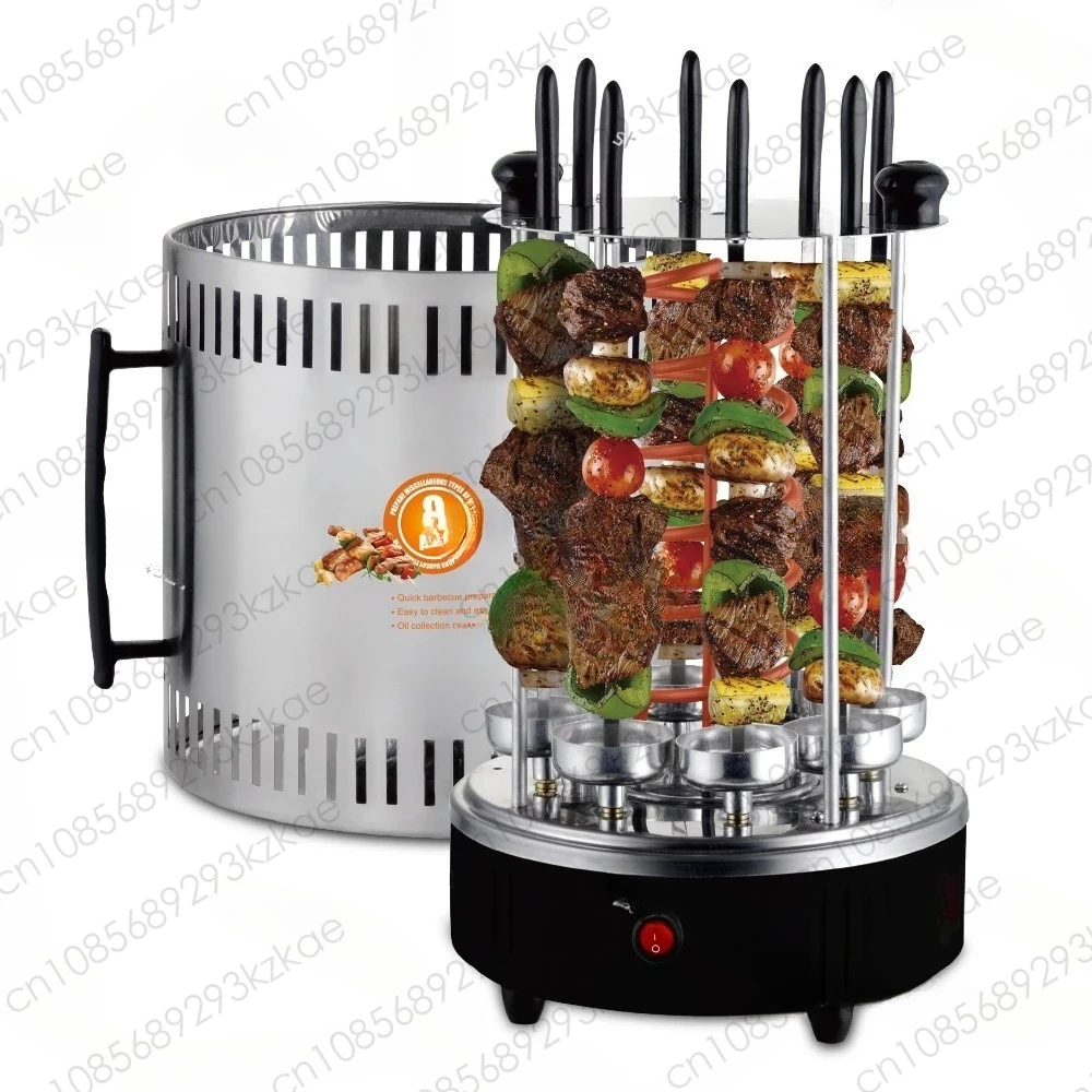 

Barbecue Grill Skewer Household Multi-functional Frying and Grilling Integrated Fuming Charcoal Oven