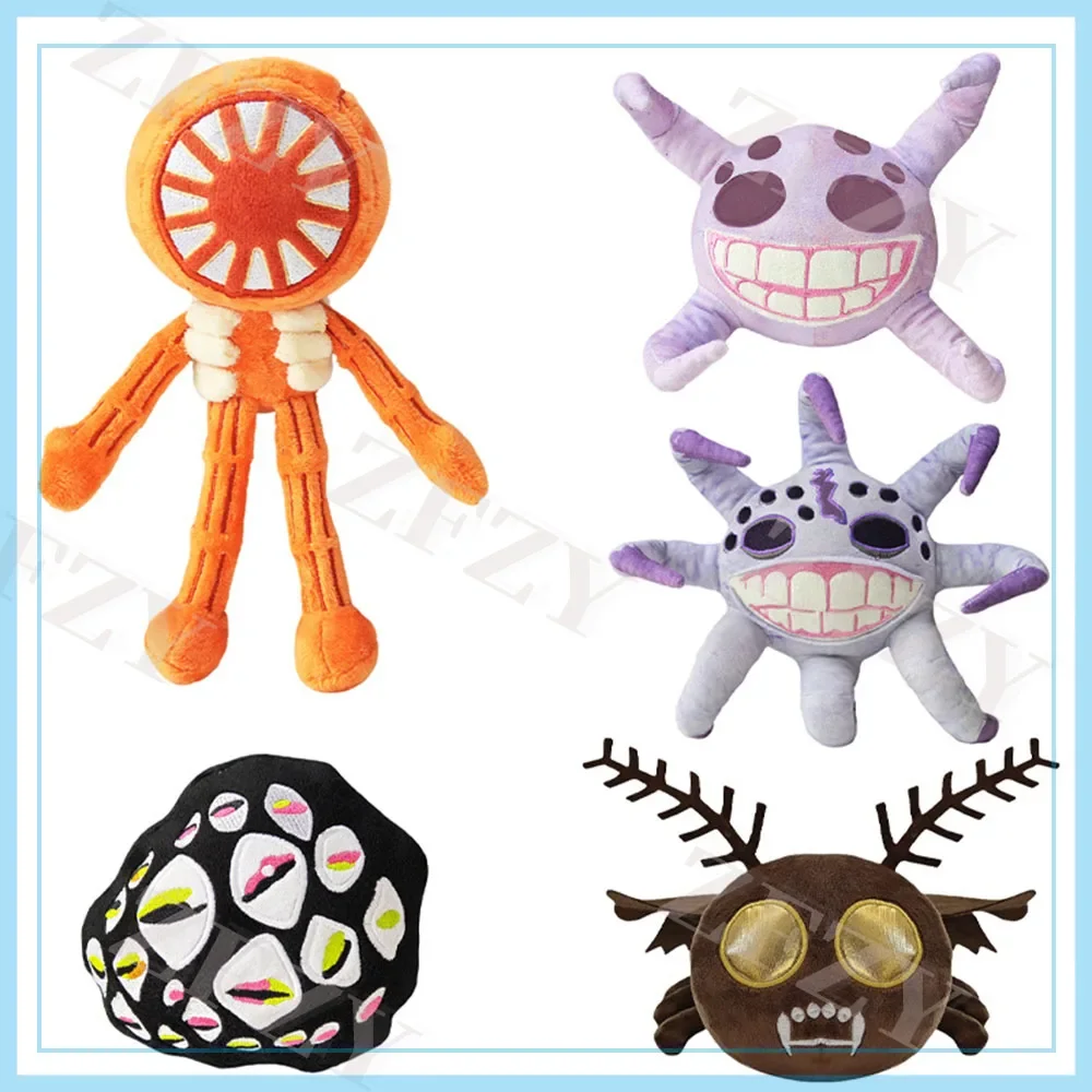 DoorsFloor 2 Plushies,Horror Game Plush, Stuffed Doors Plush Toys, Halloween Christmas Birthday Gift for Kids and Fans