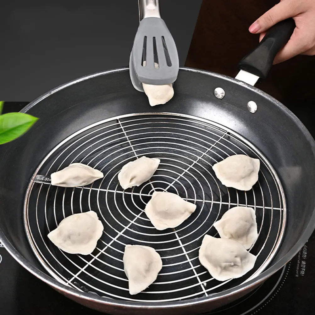 

Multi Functional Egg Steaming Stand Stainless Steel Steam Rack for Vegetables Tamales Crabs Kitchen Cooking Utensil Heat
