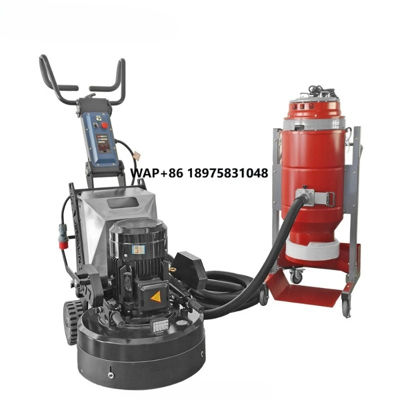 Factory direct sales  677 manual concrete grinder 11KW multi-voltage (220V/380V) high efficiency 390kg 1 year warranty