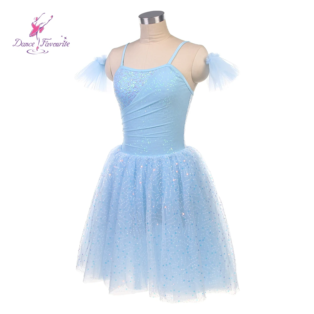 25016 Blu pallido Nuovo Tutu di balletto Costumi di danza Romantico lungo Tutu di balletto Danza CosutmeTutu