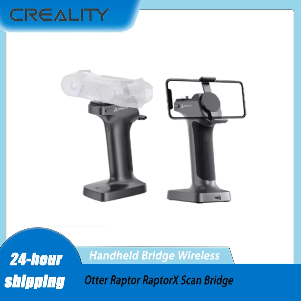 Creality 3D Scanning Handheld Bridge Wireless WiFi6 Fast Transmission Magnetic Setup for Otter Raptor RaptorX Scan Bridge