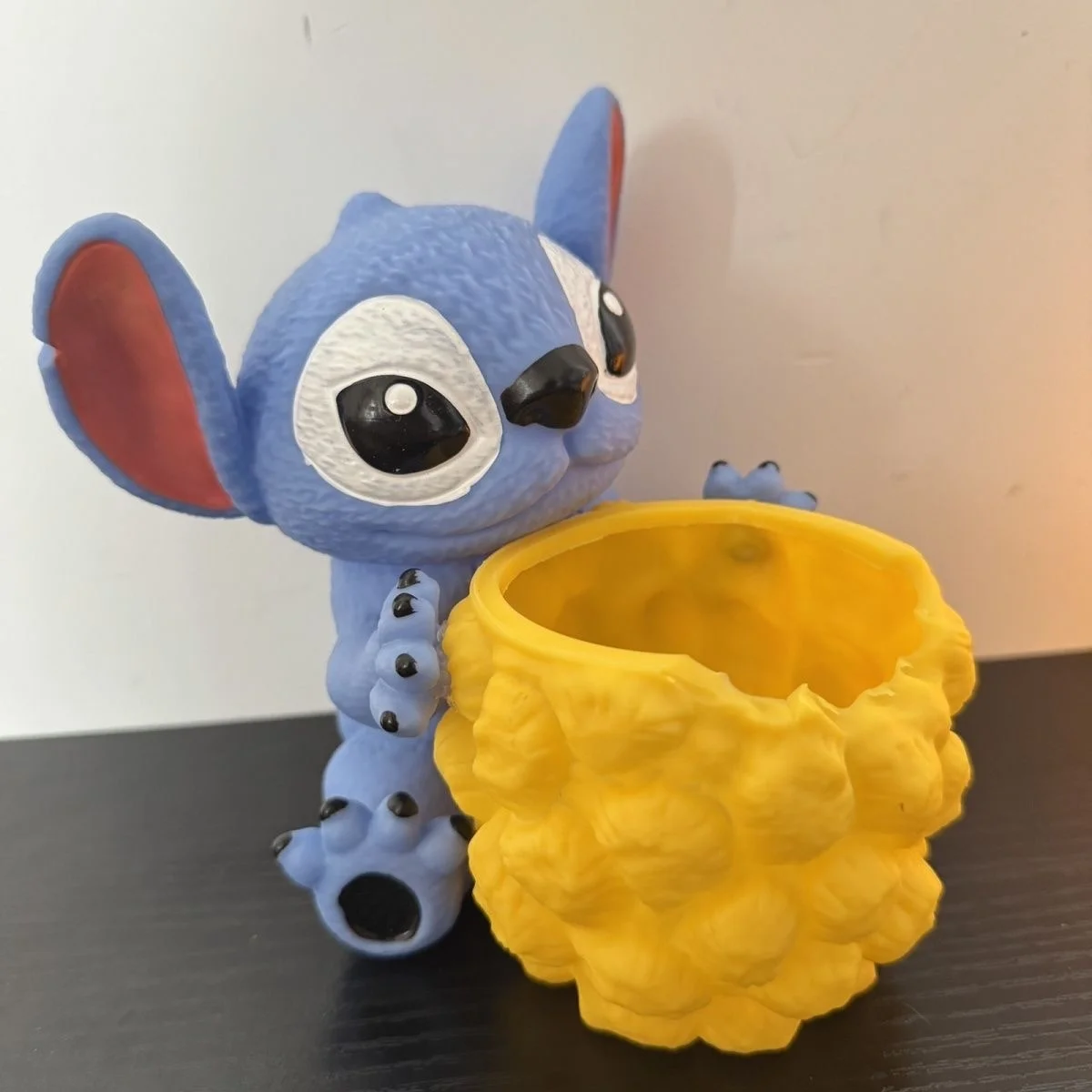 

Стежка мультфильм аниме кукла ручной попкорн ведро орнамент милый контейнер для ручек аниме игрушки подарок фигурку модель домашний декор