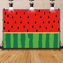 Watermelon Fruit Photography Backdrop Baby Shower Birthday Summer Party Photographic Background Photocall Photo Studio Shoots